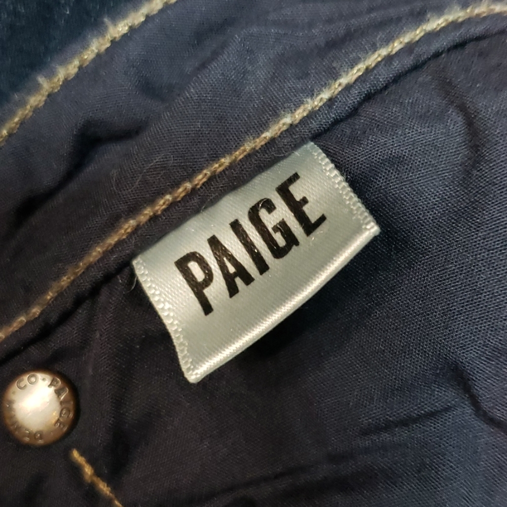 Paige Jeans Skyline Ankle Peg Skinny Sz 23 - Picture 5 of 7